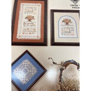 Vintage Cross Stitch Pattern Gentle Spirit Needlework Sampler Design